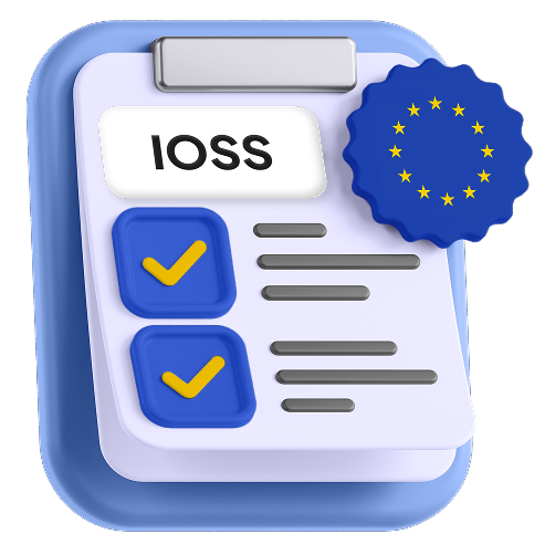 Checklist graphic with IOSS label