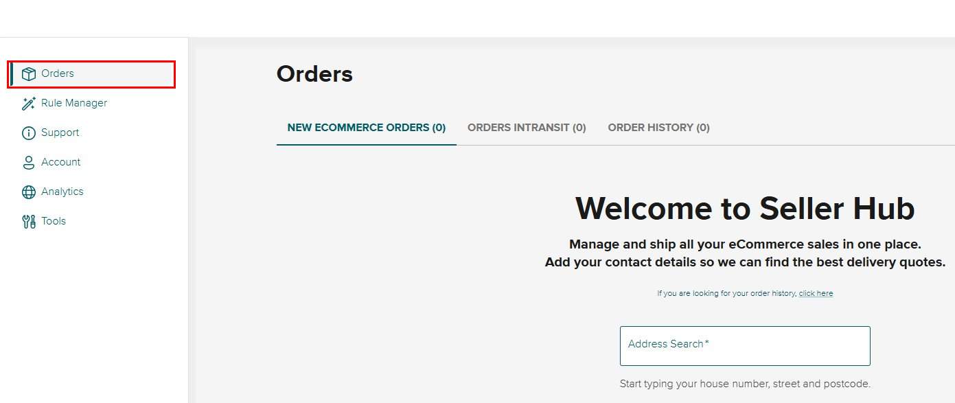 SendNow by Asendia - Orders
