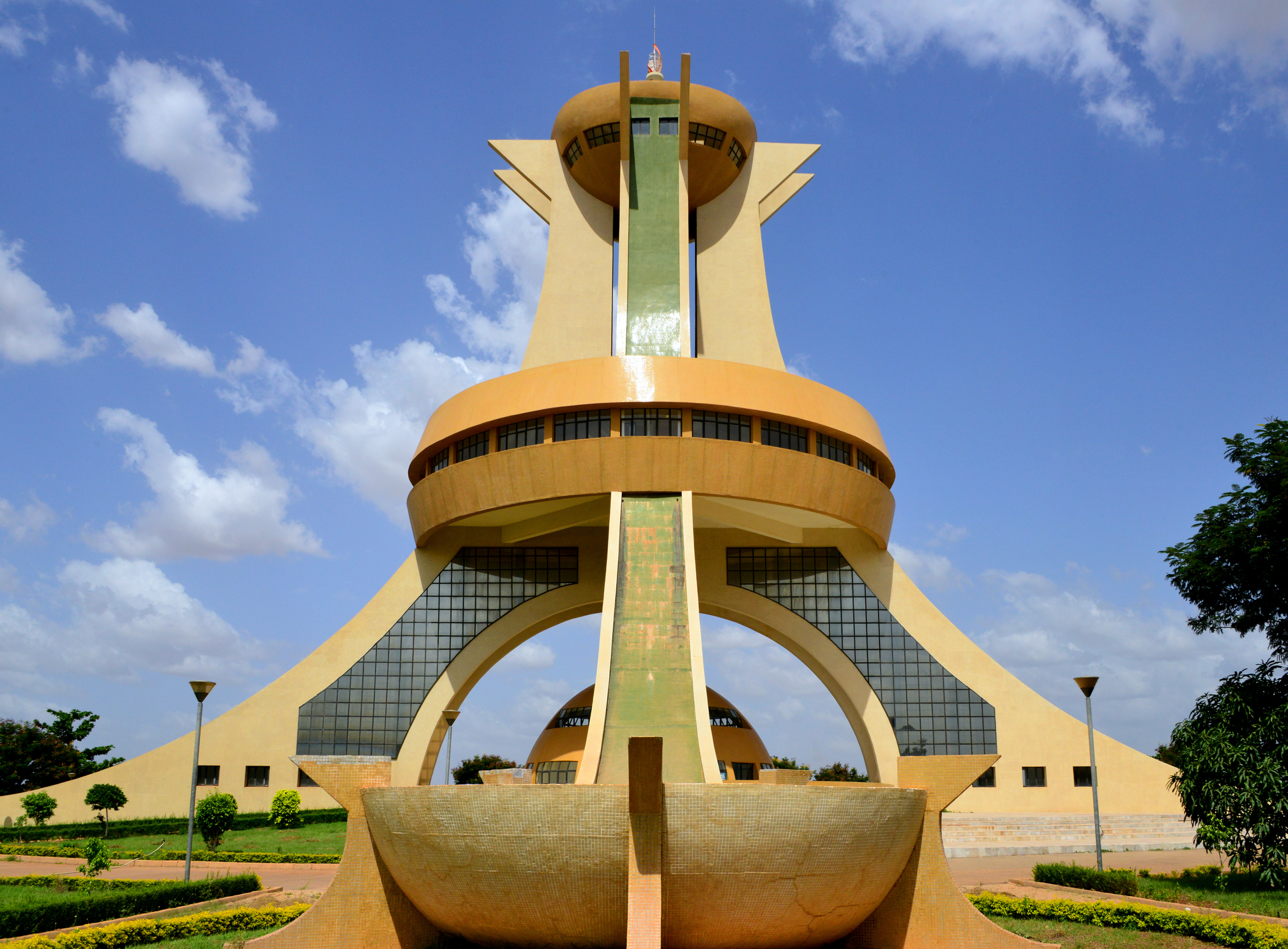 National Heroes Monument, Ouaga 2000 quarter, Ouagadougou, Burkina Faso