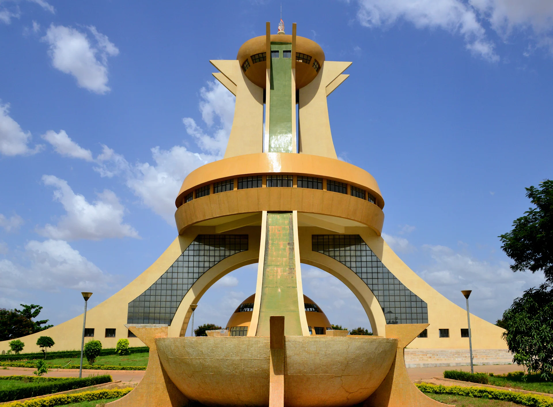 National Heroes Monument, Ouaga 2000 quarter, Ouagadougou, Burkina Faso