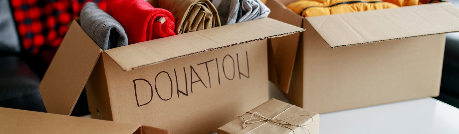 Banner image for content hub page: Send Your Unwanted Christmas Gifts To Charity