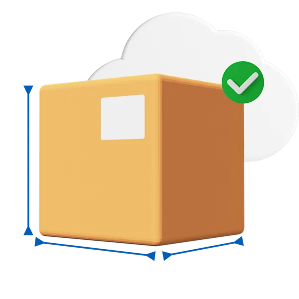 Measuring parcel
