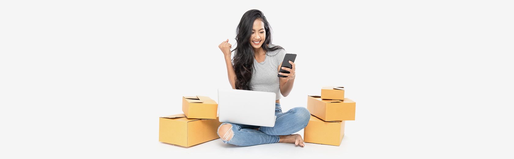 Banner image for content hub page: Send Your Sold Items in eBay With QuickSend