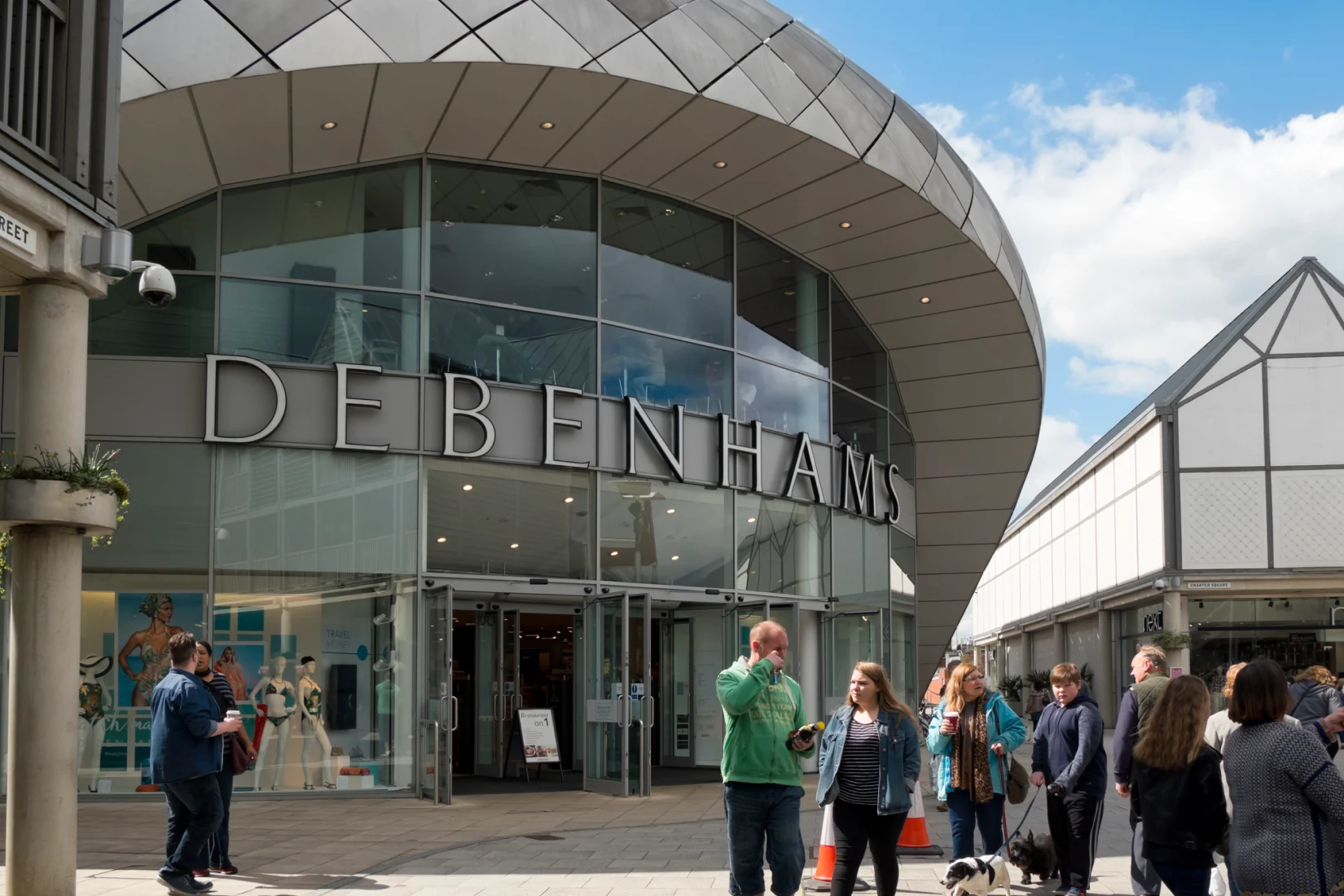Debenhams returns store
