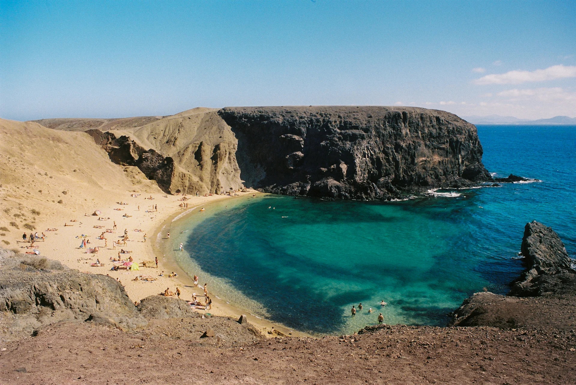 Papagayo Beach, Yaiza, Espagne