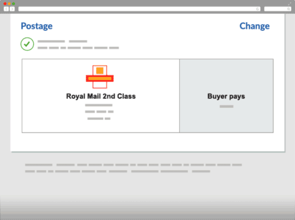 A gif of how to link your Smart Send account with eBay
