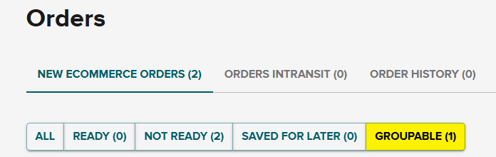 New eCommerce Orders - SendNow by Asendia
