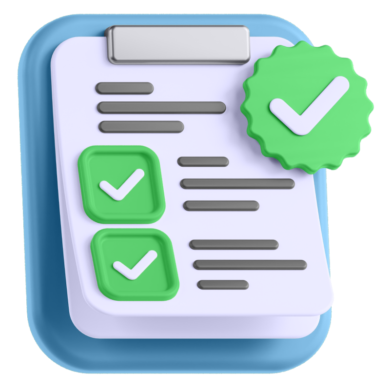 Customs checklist graphic