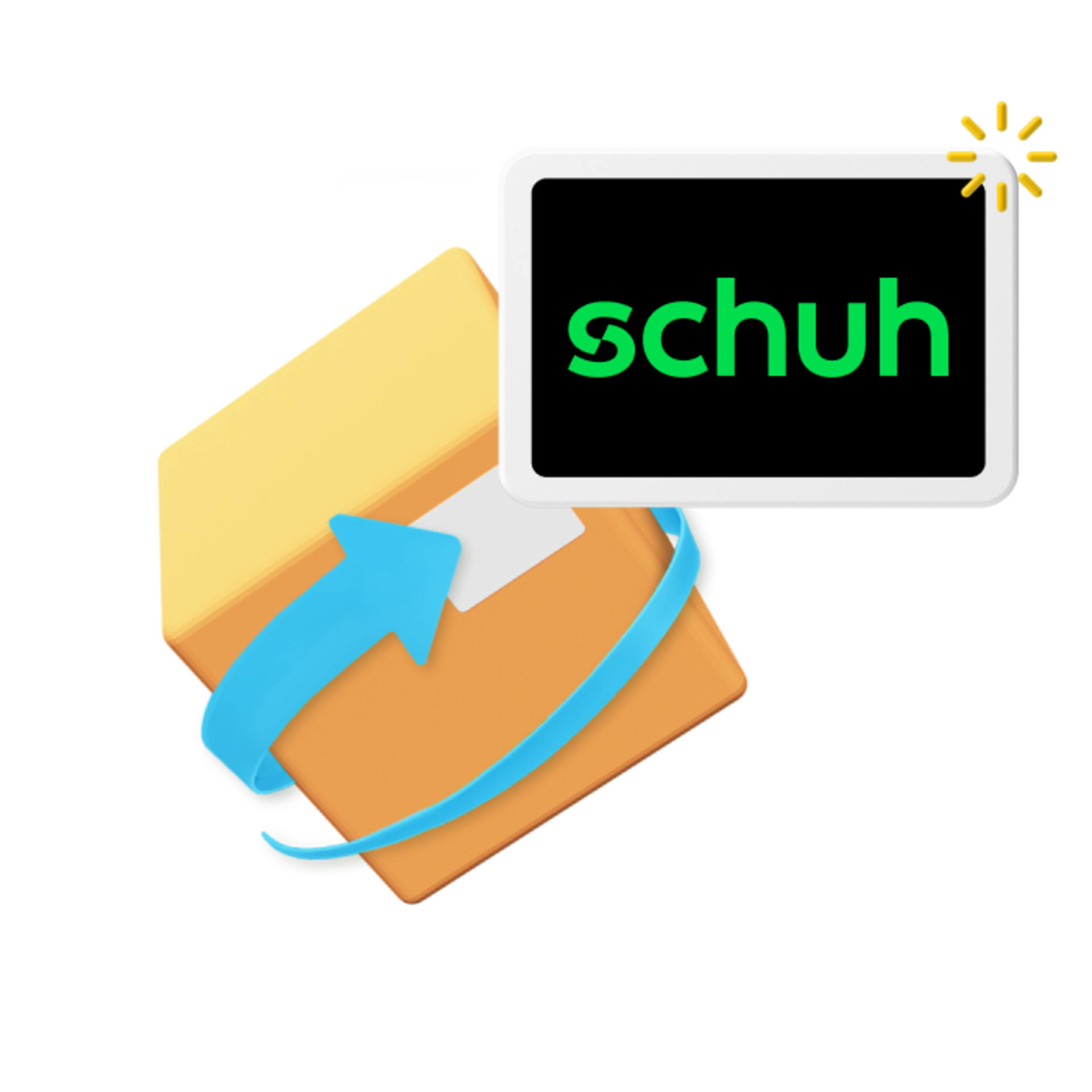 Schuh returns logo