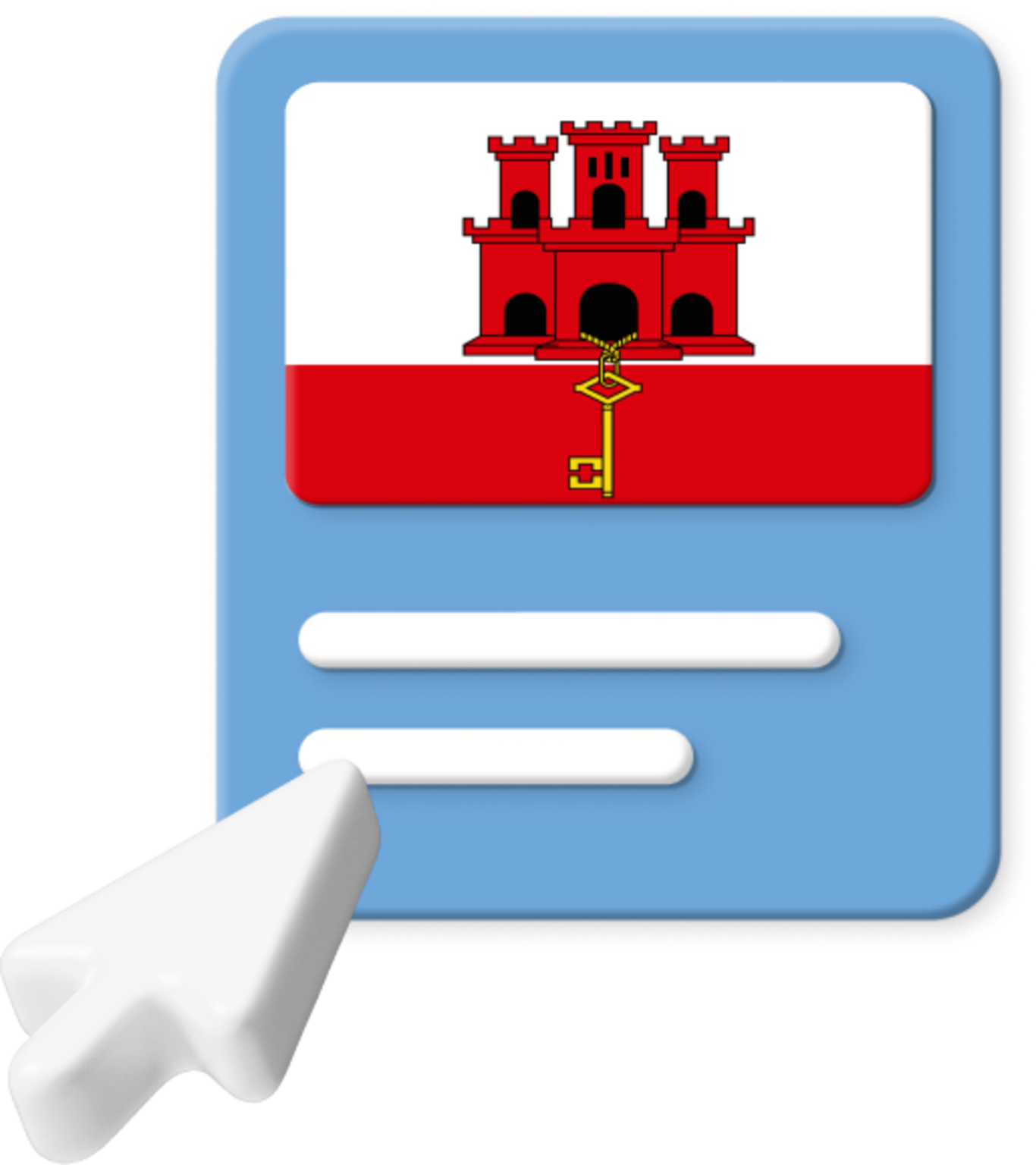 Gibraltar Flag