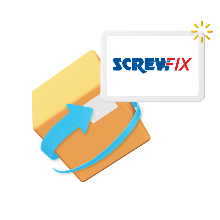 Screwfix returns logo