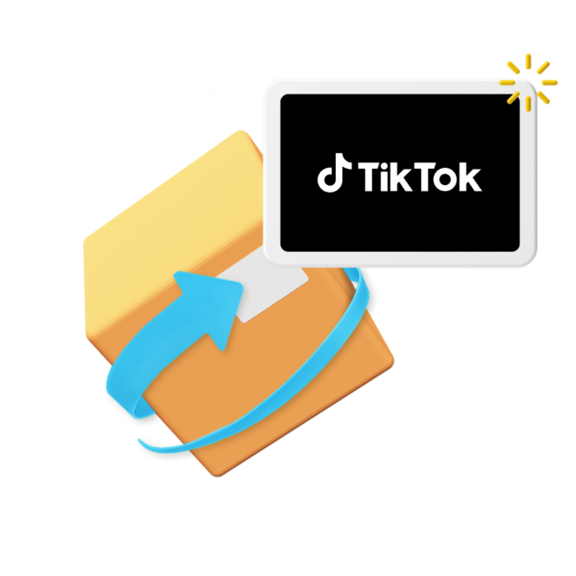 TikTok shop marketplace logo