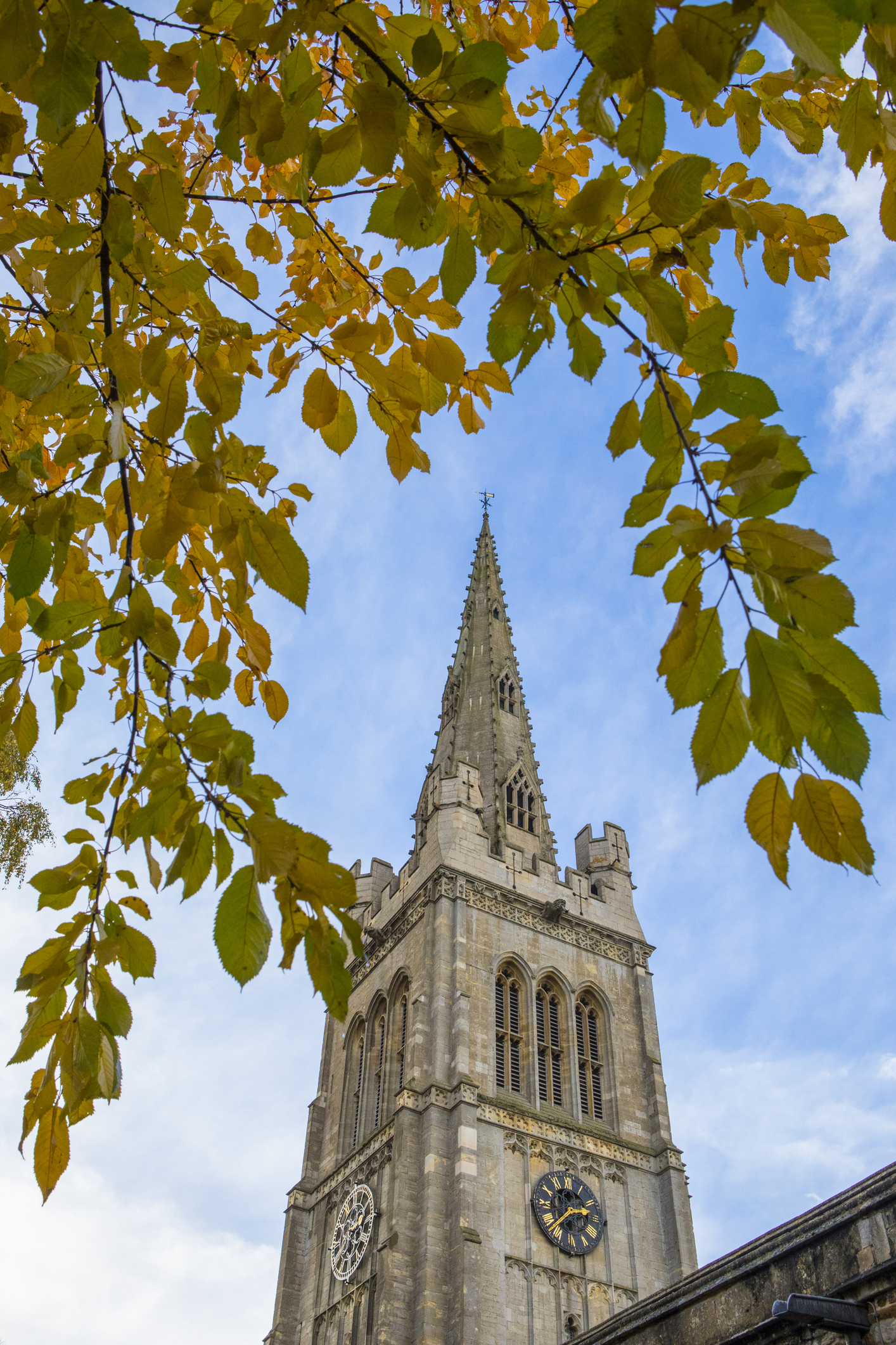 St Peter and St Paul's Church in Kettering, town in Northamptonshire