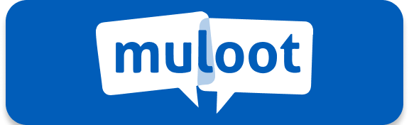 Muloot logo in blue scale
