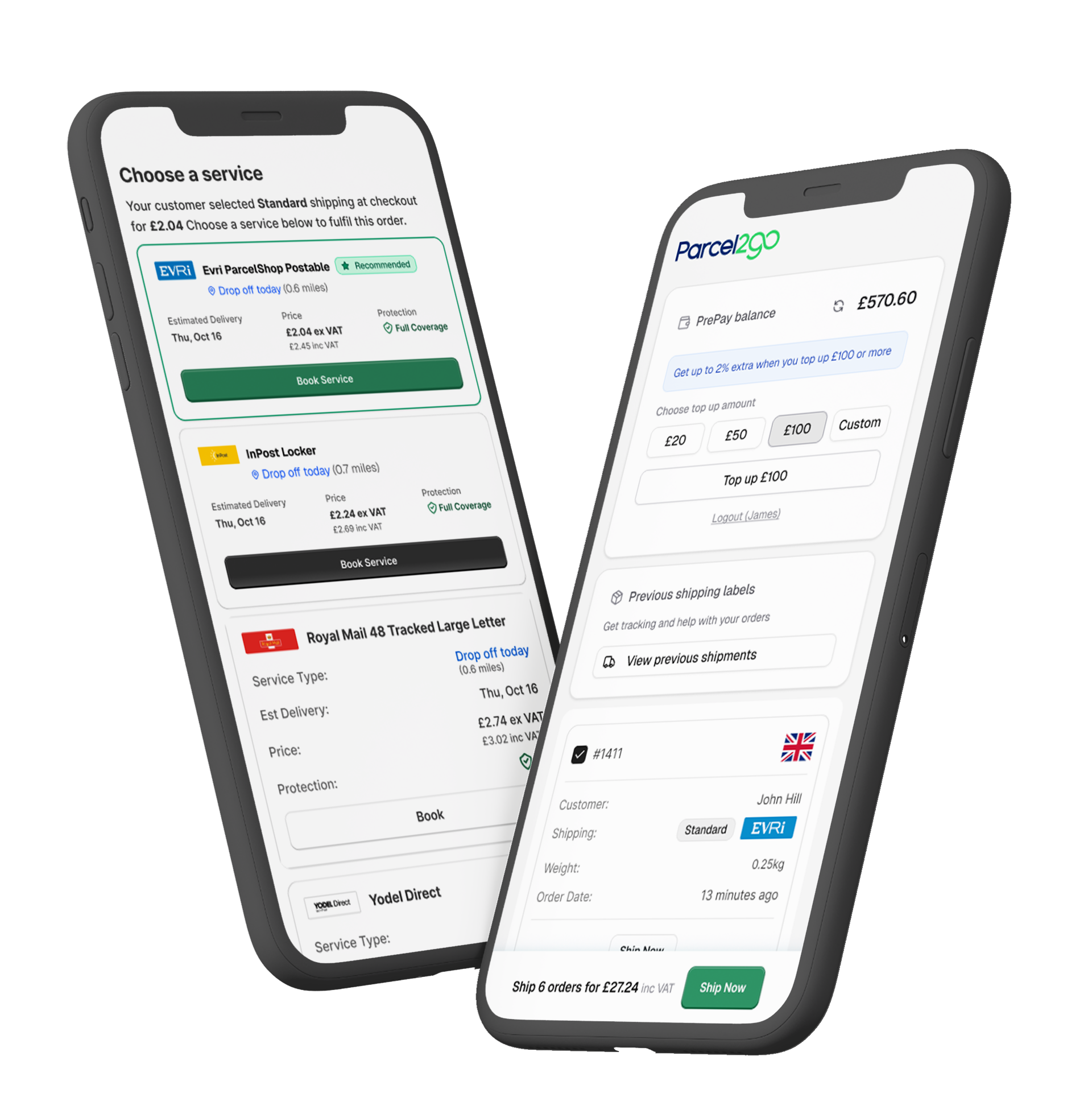 Shopify mobile app graphic