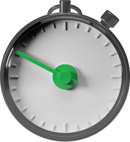 Animated stopwatch 