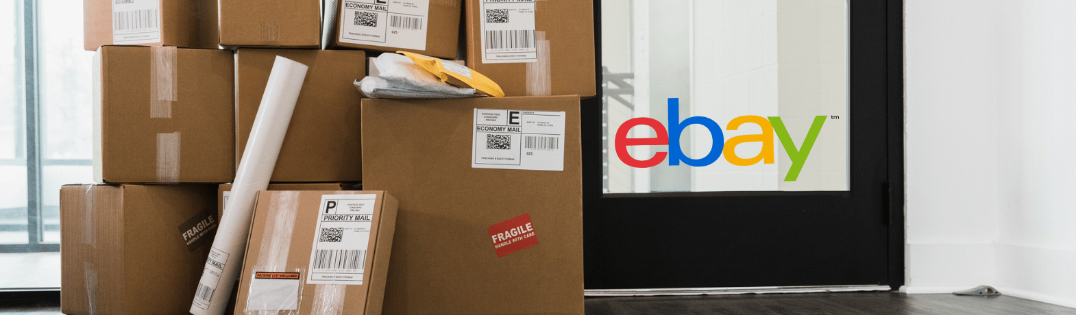 Banner image for content hub page: eBay Seller Shipping Tips