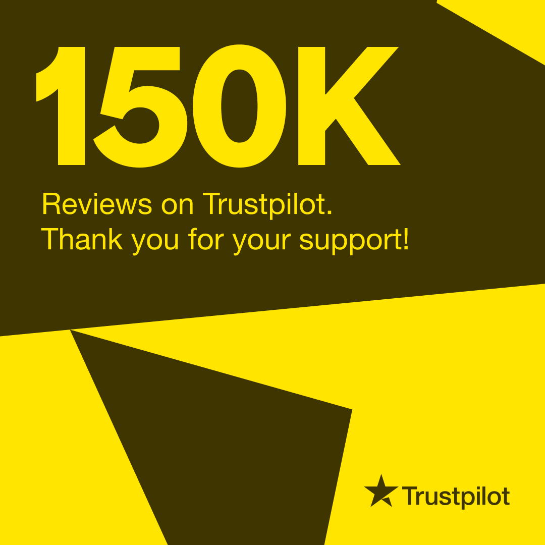 Parcel2Go 150k TrustPilot Reviews