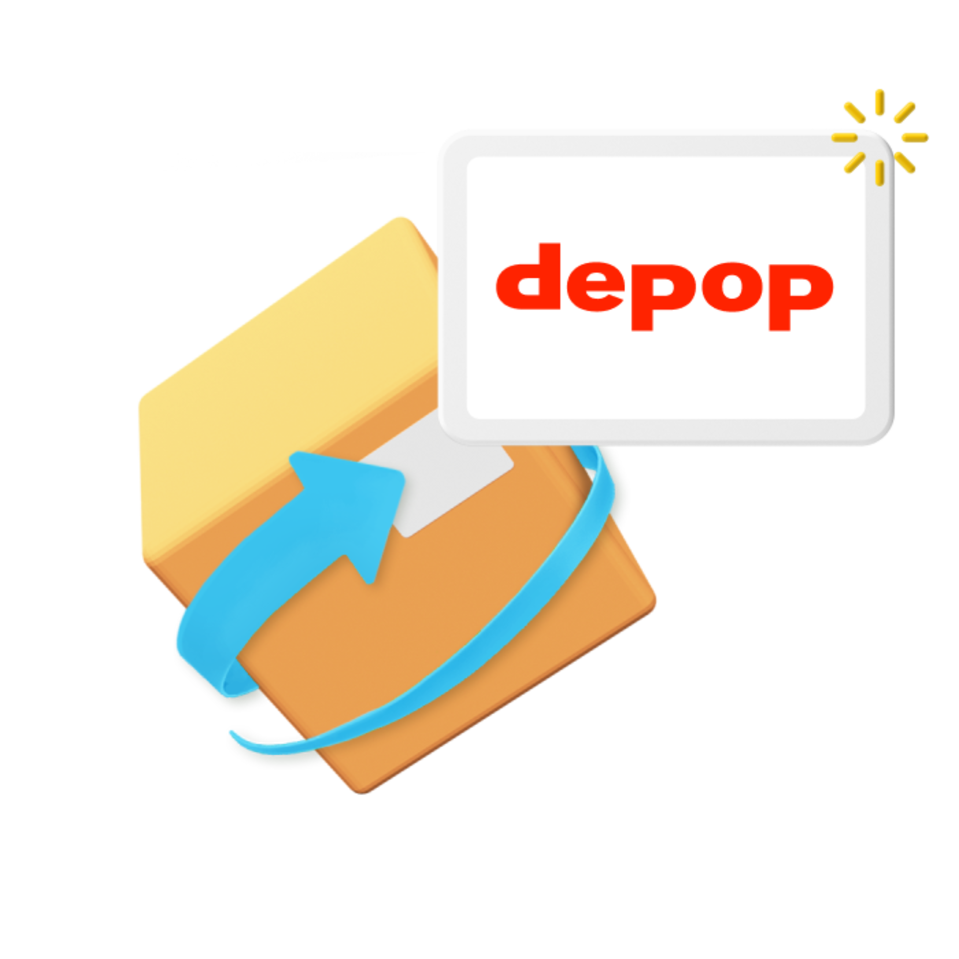 Depop marketplace logo