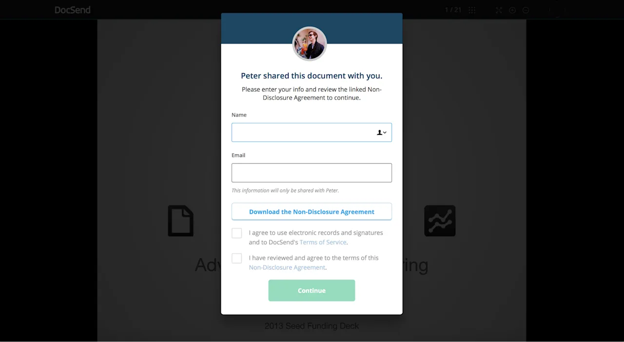 Accelerate high-stakes deals with DocSend's One-Click NDA %%sep ...