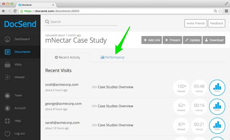 Wondering which doc performs best? | DocSend