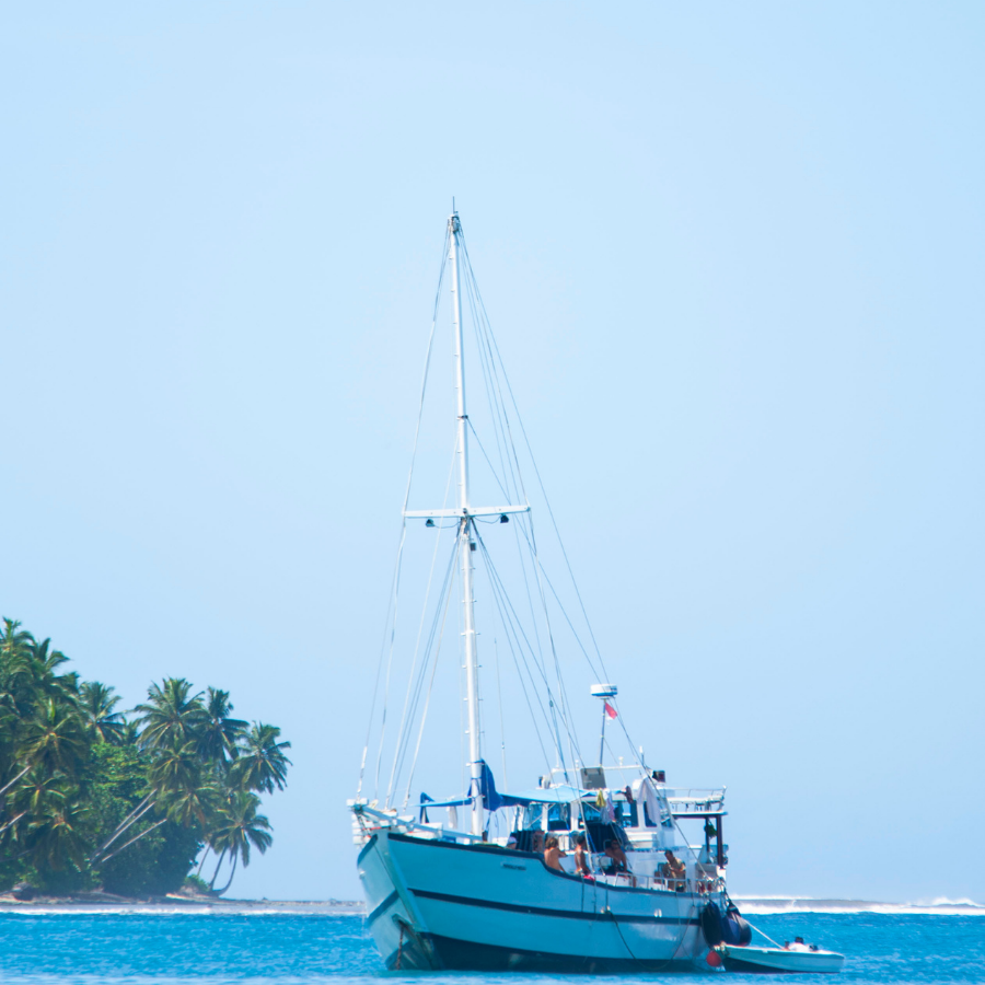 sailing around the world