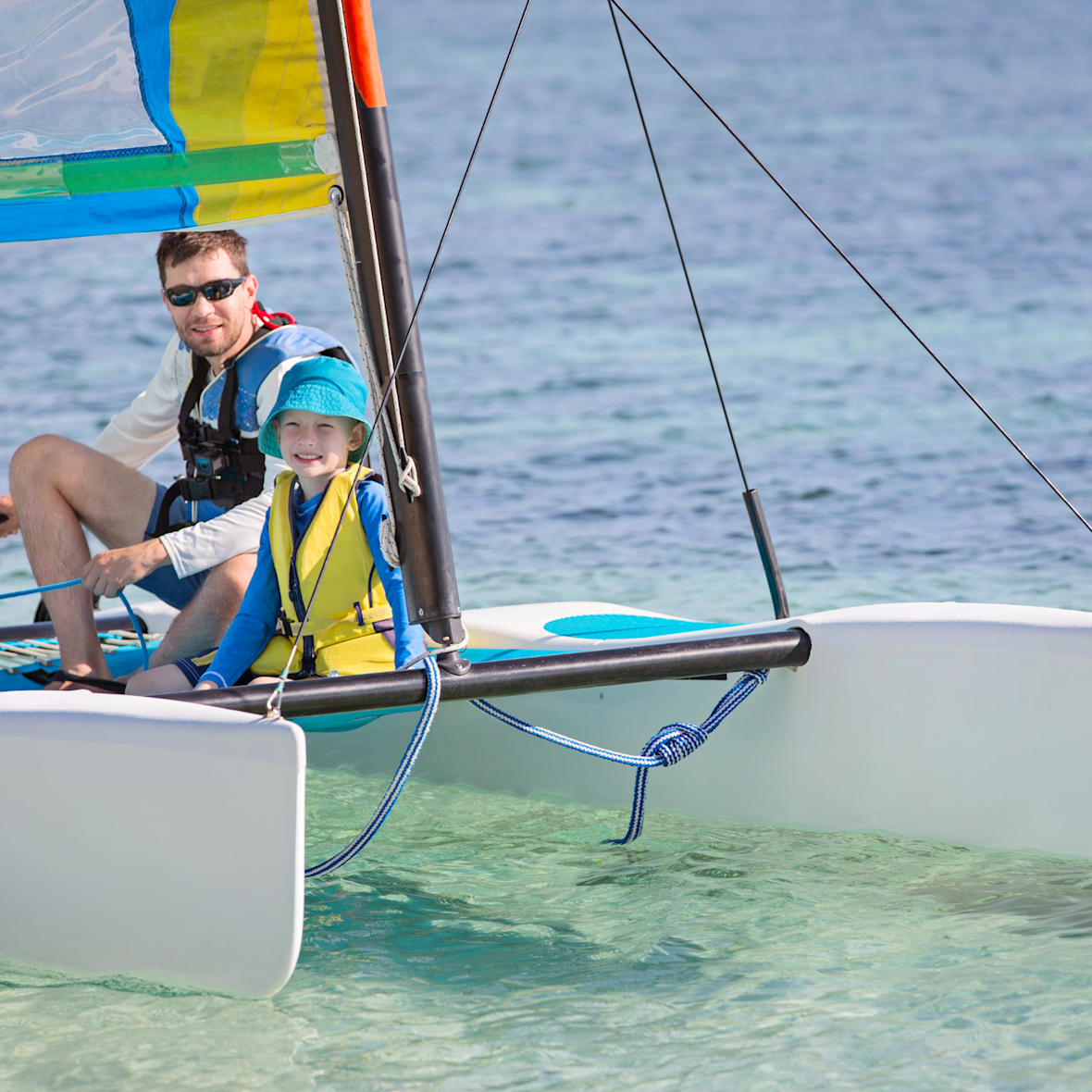 small catamaran