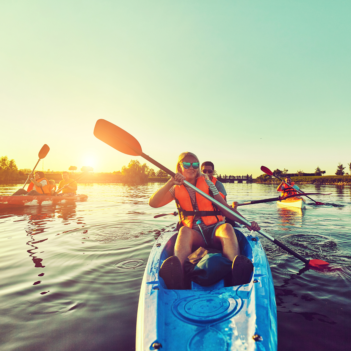 kayaking