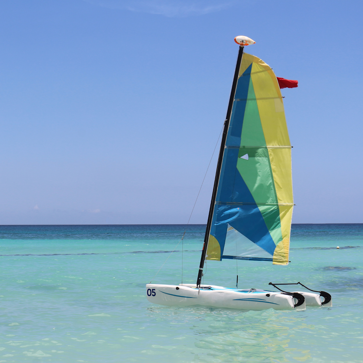 small catamaran