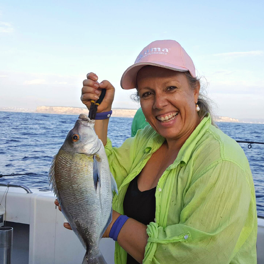 women fishing