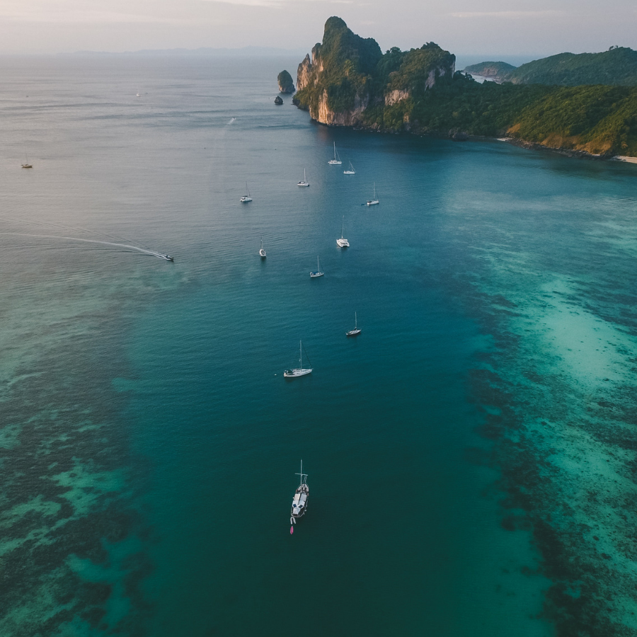 sailing around the world