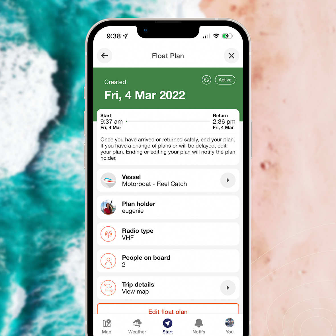 float plan
