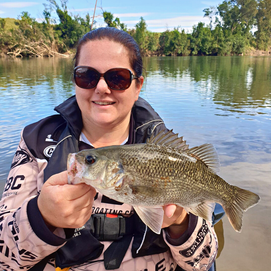 women fishing