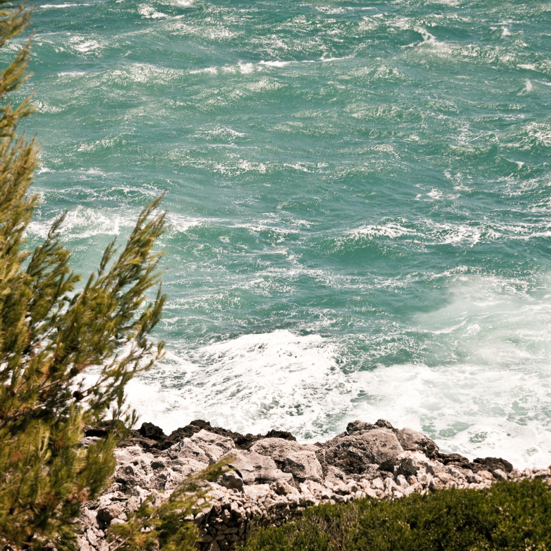 boating in rough water