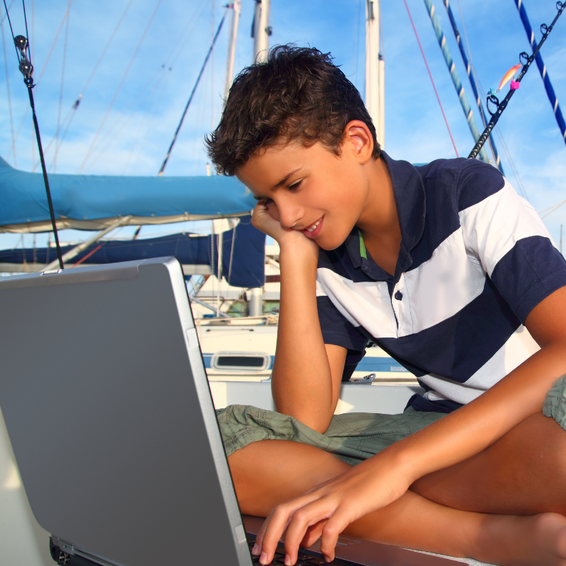 internet on a boat