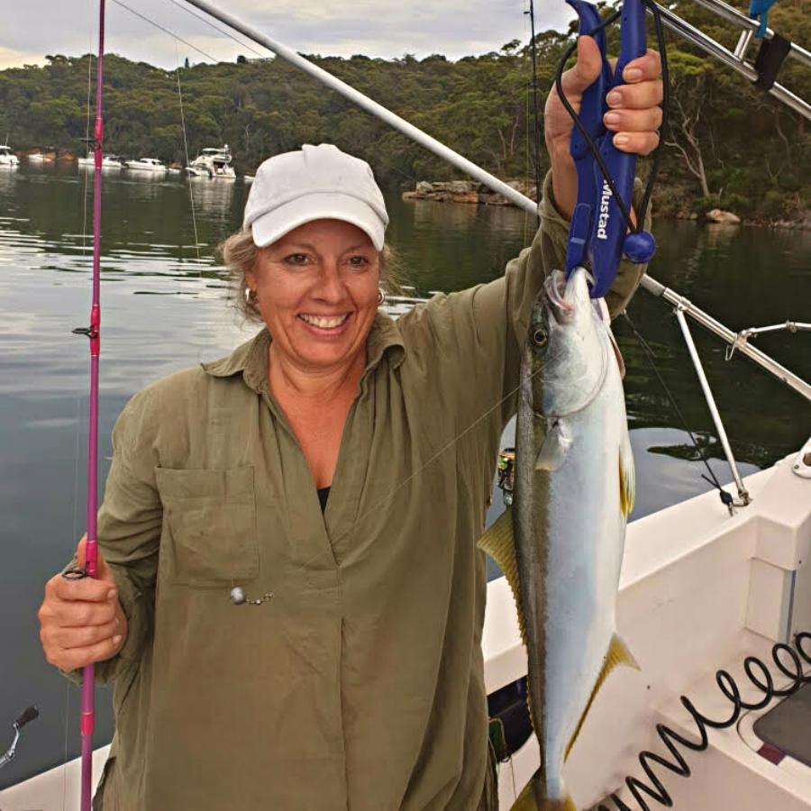 women fishing