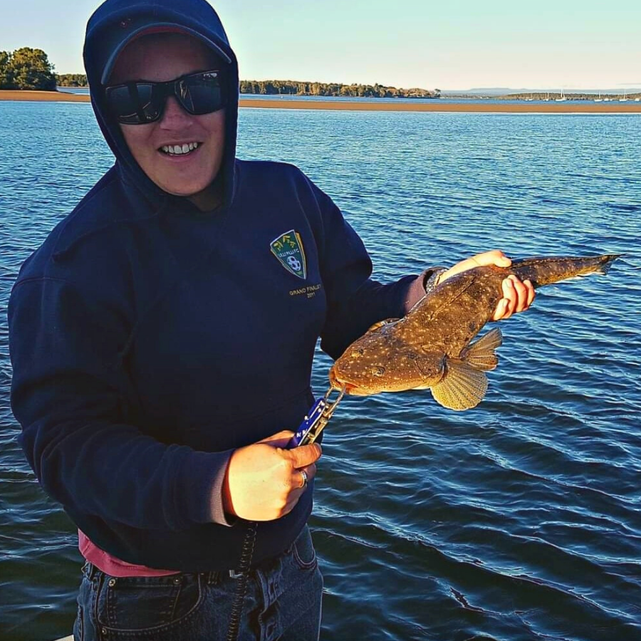 women fishing