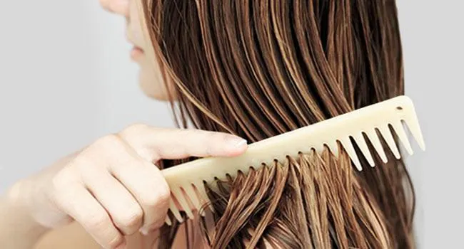 Why is it bad to brush hair when it's wet?