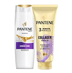 Pantene Damage Care Shampoo & 3 Min Conditioner