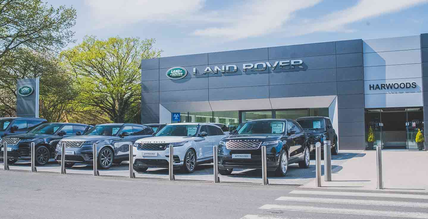 Range shop rover showroom