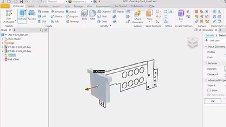 Create models from AutoCAD geometry