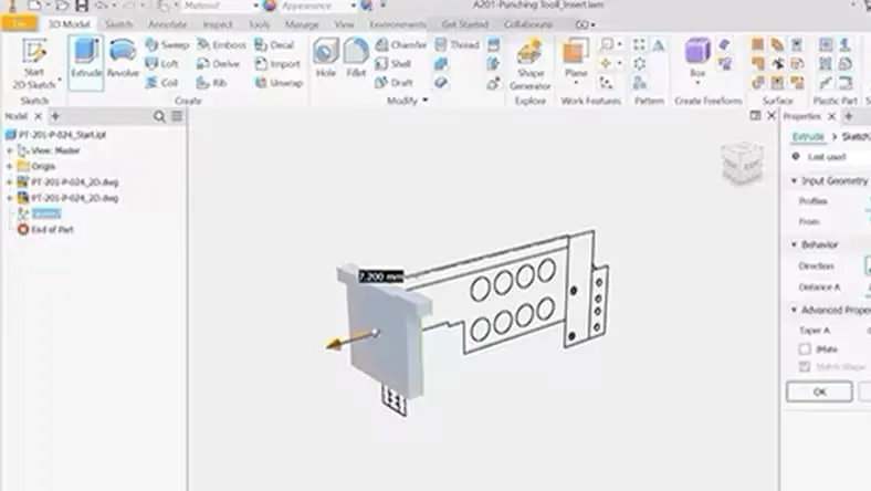 Create models from AutoCAD geometry