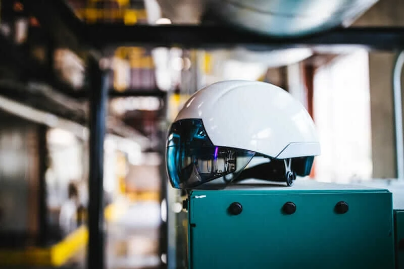 AR 建設 daqri ヘルメット