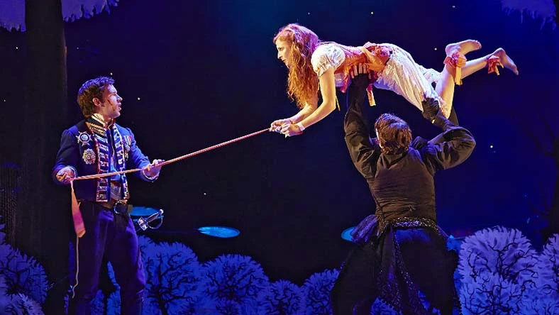 3 actors in The Light Princess Play