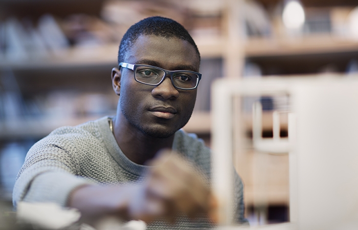 architect defines elements and the way a building interacts with its context