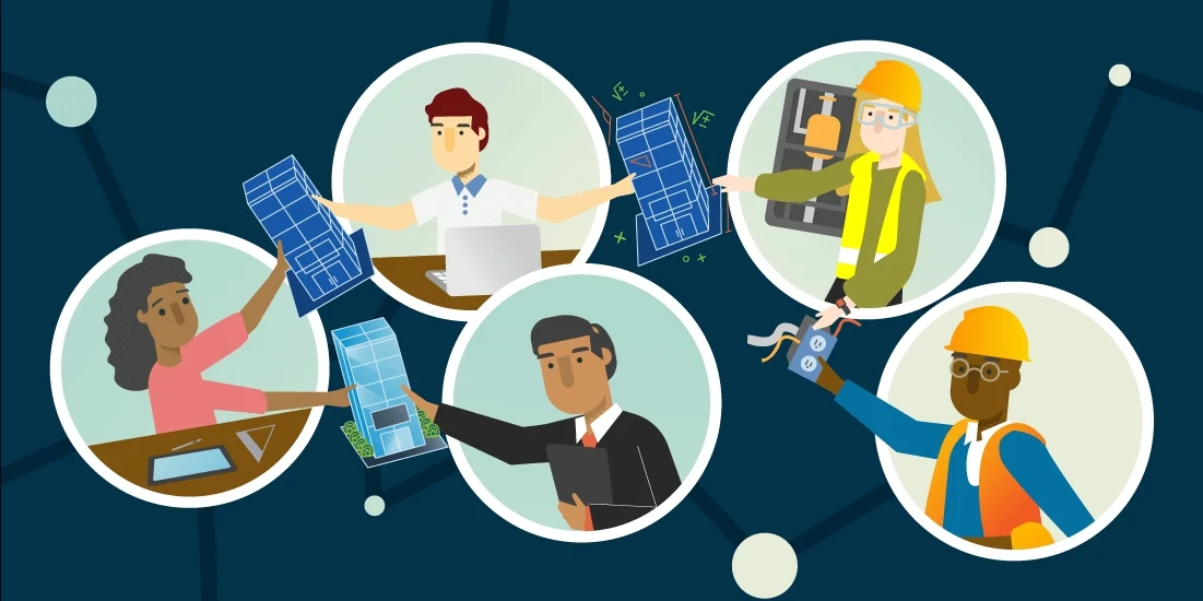 随着数据互联互通性的逐渐普及，一个让建筑师、工程师、承包商、分包商和业主可以无缝协作的世界已经触手可及。