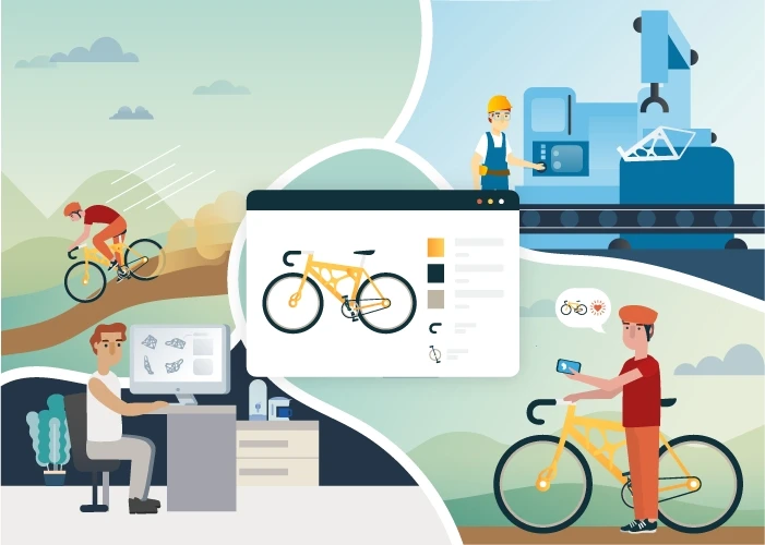 Grâce à une boucle de rétroaction conception-fabrication-utilisation, les concepteurs, peuvent créer des produits de meilleure qualité pour satisfaire les clients.