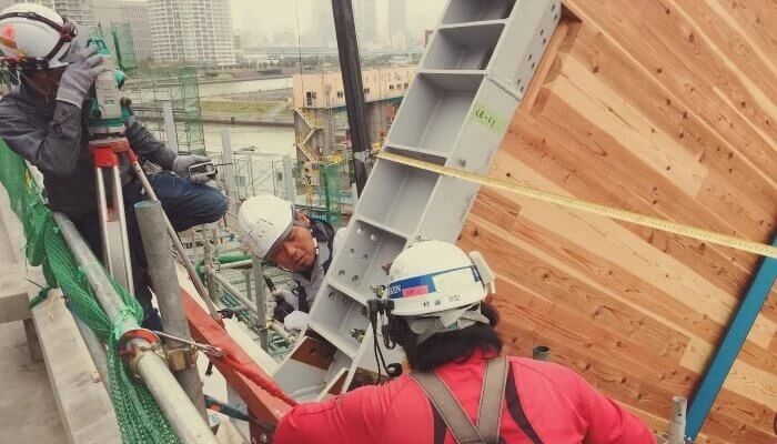 BIM コミュニケーション Rooflag CLT 屋根 施工