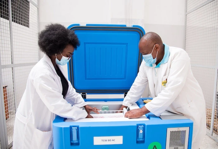 vaccine management in emerging markets nexleaf coldtrace sensors are evaluated by engineers