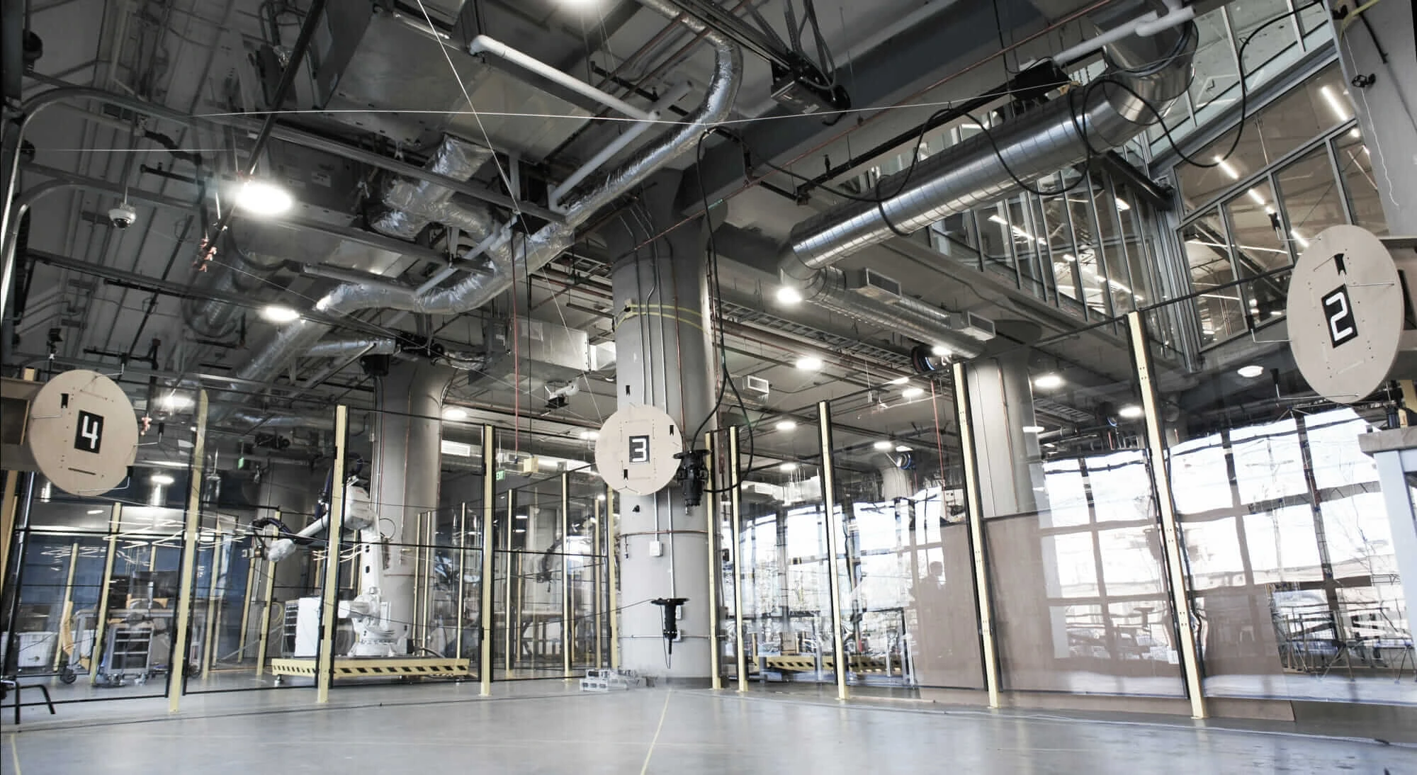 carbon fiber building fabrication setup at BUILD Space